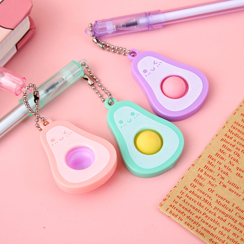 Wholesale Plastic Avocado Pendant Ballpoint Pen